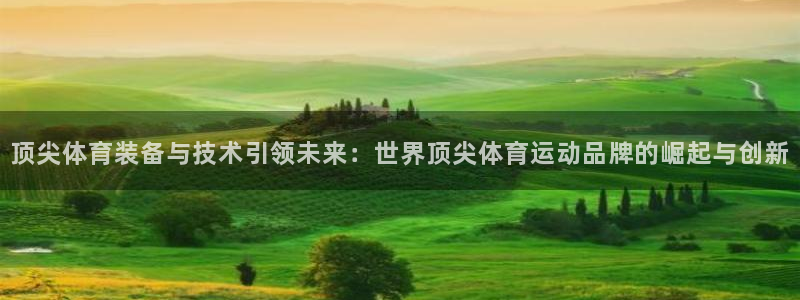 球新体育：顶尖体育装备与技术引领未来：世界顶尖体育运动品牌的崛起与创新